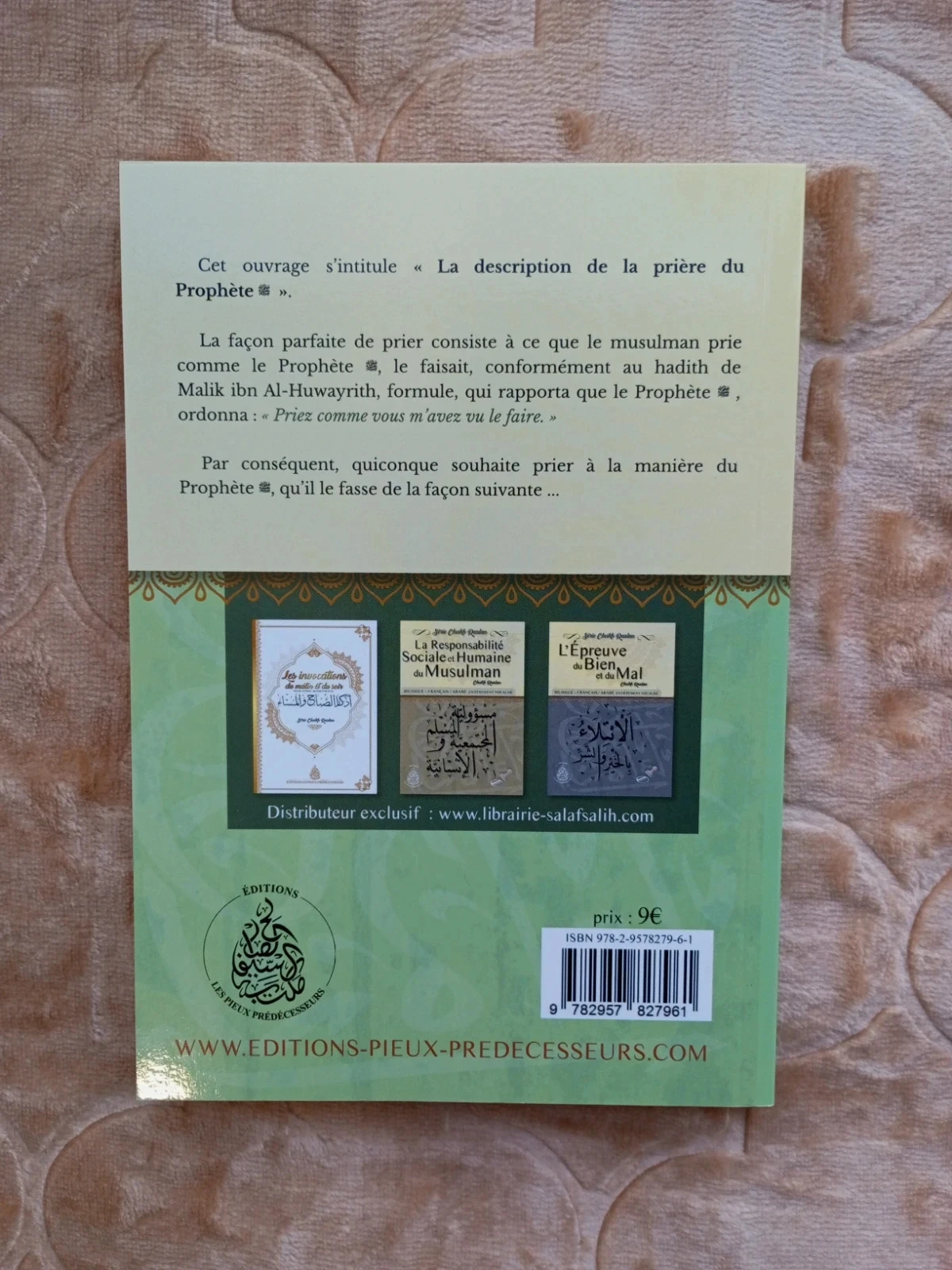 La description de la prière du Prophète – photo 2